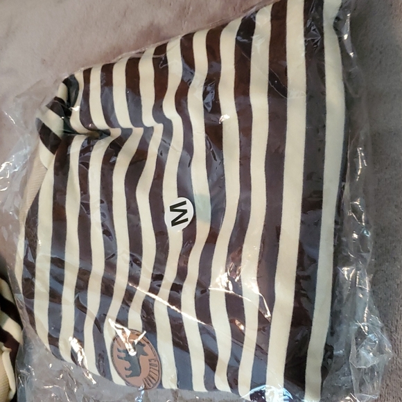 Collaroy DOG Hoodie Stripe Sweatshirt heavyweight sz M New in bag - Picture 6 of 6